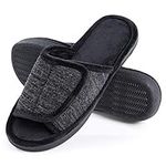 DL Adjustable Mens Slippers Memory 