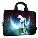 iColor 11 11.6 12 12.1 12.5 inch Laptop Carrying Bag Chromebook Case Notebook Ultrabook Bag Tablet Travel Cover Neoprene Sleeve for Apple MacBook Air Samsung Google Acer HP DELL Lenovo Asus ICB12-03