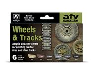 Model Air - Sets AFV Color Series - Wheels & Tracks