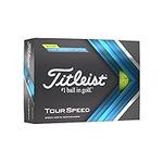 TITLEIST Unisex Tour Speed Golf Ball, Yellow, One Size UK