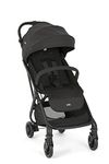 Joie Tourist 3In1 Compact Stroller - Compact Fold Pram with 5-Point Harness Lightweight Stroller for Baby Suitable from Birth to 15 Kg, Approx 3 Years, Black