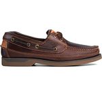 Sperry Men's Mako 2-Eye Boat Shoe, Amaretto, 9 M US