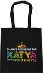 Hippowarehouse Thanks for being the katya to my trixie mattel Tote Shopping Gym Beach Bag 42cm x38cm, 10 litres