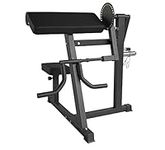 Plate Loaded Bicep and Triceps Machine Compatible with Standard/Olympic Weights