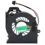 CPU Cooler Fan,4-Pin Mute Computer CPU Cooling Fan Heat Dissipation Radiator,for HP Pavilion dv6‑6000 / dv7‑6000 Laptops