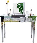 VINGLI Mirrored Vanity Desk with Dr