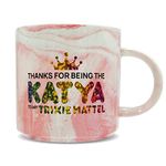 Hippowarehouse Thanks for Being The Katya to My Trixie Mattel Printed Mug Various Colour Options Ceramic Cup Kitchenware 11oz