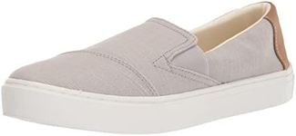 TOMS Women's, Devon Slip-On, Mid Grey Textured, 9