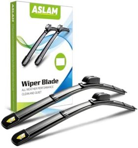 ASLAM 20''20''Premium Windshield Wiper Blades 2 Pack