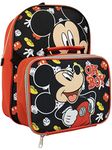 Disney Kids Backpack and Lunch Bag Mickey Mouse Multicolor