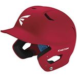 Easton Z5 2.0 Batting Helmet | Baseball Softball | Senior | Matte Red | 2020 | Dual-Density Impact Absorption Foam | High Impact Resistant ABS Shell | Moisture Wicking BioDRI Liner | Removable E