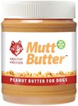 Healthy Hounds Mutt Butter 100% Natural Peanut Butter For Dogs (340g) | No Added Salt, Sugar, Sweeteners, Xylitol | PALM OIL FREE | Formulated Specially for Dogs | Natural Dog Treat with Vitamin E & B