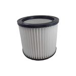 Round filter lamellar filter cartridge for Aqua Vac Super 40, Aqua Vac Synchro 40 AC, Herkules 6309 P, Shop Vac Ultra 40 Blower, Aqua Vac 6160 P dustri, Aqua Vac 8103 B, Aqua Vac 912 7P