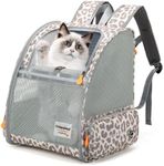 Montana West Cat Carrier Backpack for Small Medium Dog & Puppies with Breathable Mesh for Hiking Camping Backpack