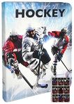 Hockey Card Binder 9 Pockets Fit up to 720 Hockey cards 40 Removable Sleeves with protection zipper