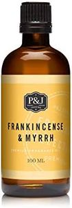 P&J Trading - Frankincense & Myrrh Scented Oil 100ml - Fragrance Oil for Candle Making, Soap Making, Diffuser Oil