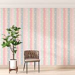 DWELLSINDIA Multicolor Kids Self Adhesive Wall Grain Textured Wallpaper (244 X 41 CM, Multi)