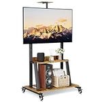 Mobile TV Stand with Wheels, Rollin
