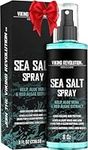 Viking Revolution Sea Salt Spray for Hair Men - 3 x 240ml Hair Texturizing Spray with Kelp, Aloe Vera & Red Algae Extract - Surf Spray To Add Volume and Texture - Beach Hair Spray