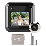 Door Camera, HD Smart Door Peephole Camera, 145° Wide-Angle Battery Operated for Home Apartment