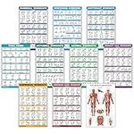 10 Pack - Exercise Workout Poster S