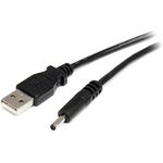 StarTech.com USB2TYPEH 3 ft (0.9 m) USB to Type H Barrel 5V DC Power Cable, USB to 3.4 mm Power Cable, 5V DC Type H, Black, Bluetooth Charger