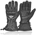 Leather Gloves With Double Palms