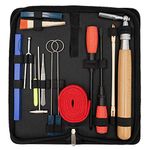 Piano Tuning Kit,YZNlife Professional 16 pcs Piano Tuner Kit Tools Including Tune Hammer Lever Felt, Mutes, Fork