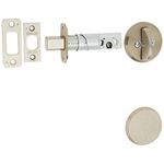 Schlage B81619 Satin Nickel Single Sided Residential Deadbolt with Thumbturn and Outside Trim Plate from The B-Series