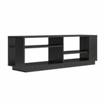 Ameriwood Home Knowle Contemporary Stand for TVs up to 60", Black Oak