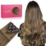 WENNALIFE Clip in Hair Extensions R