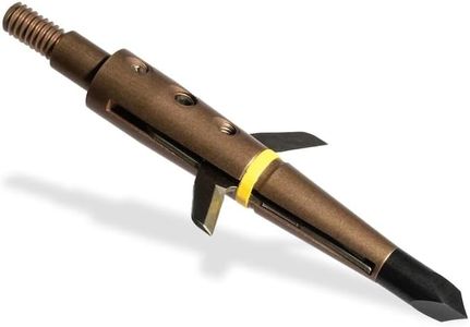 Swhacker #307 100 Grain Mechanical 2-Blade Broadhead with Blade-Lock Technology, 2-Inch Cutting Diameter, 3-Pack, Made in USA