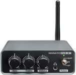 MANAYO Compact Phono Preamp & Bluetooth 5.3 Transmitter for Turntables | Hi-Fi Audio with Bass/Treble Control | Line/Phono Switch with 36db & 4db gain for Vinyl Record Player