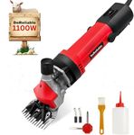 1100W Sheep clipper Sheep Trimmer Sheep shearing Machine 6 speed adjustable Heavy duty machine. Multicolor (6 Months warranty)