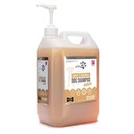 Oatmeal Dog Shampoo PRITTY PETS 5 LITRE Oatmeal Shampoo for Dogs - Professional PH Balanced, Cruelty Free, Silicone & Paraban Free, Puppy Friendly Dog Grooming Shampoo - Made in the UK (5L with Pump)