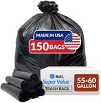 Reli. 55-60 Gallon Trash Bags Heavy