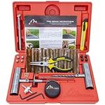 Boulder Tools Heavy Duty Tire Repair Kit - Compatible with Tubeless Tire Repairs on Trucks, Automobiles, SUVs, Motorcyles, ATVs, UTVs, Tractor, Lawnmower