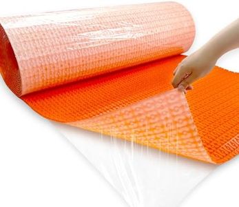 YeloDeer Self-Adhesive Peel and Stick Uncoupling Membrane Roll, Heating Floor Waterproofing Underlayment and Crack Prevention Membrane 135 Sq. Ft.