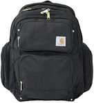 Carhartt Legacy Deluxe Work Backpack with 17-Inch Laptop Compartment, Black