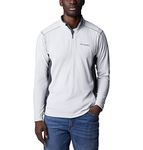 Columbia Mens Klamath Range 2 Half Zip Fleece Pull Over, Nimbus Grey X Shark, M EU