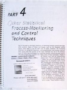 Introduction to Statistical Quality Control
