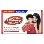 Lifebuoy Total Soap, 125 g (Pack of 4) with (Buy 3 Get 1 Free)