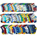 15 Pairs Non Slip Toddler Socks Wholesale for 3-5 years Infant Toddler Kids Children (Pattern at Random)