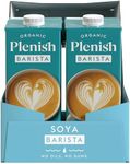 Plenish Barista Organic Soya Drink Long Life, 1L (Pack of 6)