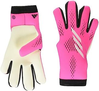adidas Unisex-Adult X Training Goalie Gloves, Team Shock Pink/White/Black, 8