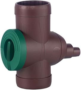 Collecteur de filtre 3P, inverseur d'eau de pluie et filtre – Idéal pour les citernes d'eau (marron)