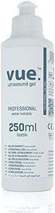 Vue Gel Utrasonido- 250ml / 1L / 5L Botellas de Gel transparente de Transmisión Conductiva para Máquinas de Ultrasonido (Botella de 250ml)