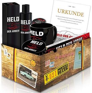 Geschenkset Held der Arbeit / Kultprodukte DDR / Geburtstagsgeschenk Opa