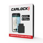 CARLOCK Anti Theft Car Device - Real Time UK Car GPS Tracker & Car Alarm System Security - OBD & Phone App - Auto Van Vehicles Tracking & Instant Alert of Suspicious Behavior