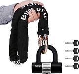 BIGLUFU Motorcycle Lock Bike Chain 